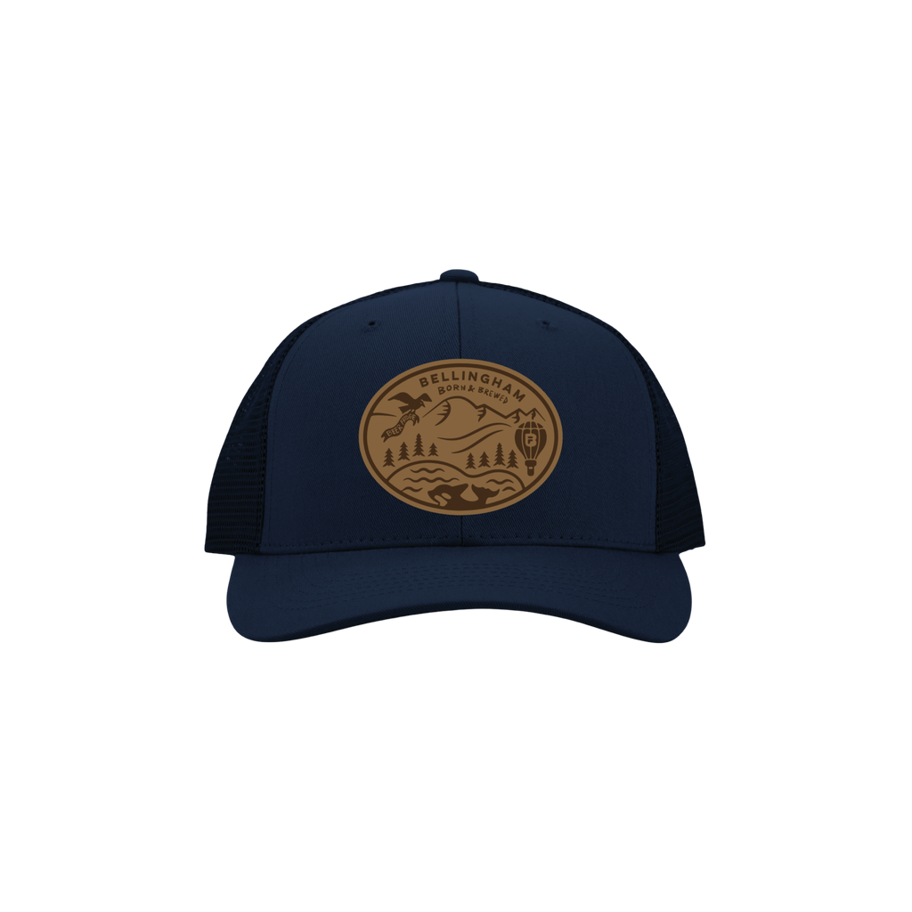 Bellingham Born & Brewed Special Edition Leather Patch Cap