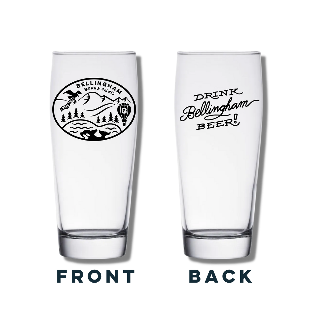 Special Edition Bellingham Born & Brewed Pint Glass