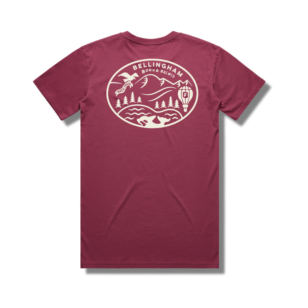 Bellingham Born & Brewed Special Edition Berry Tee