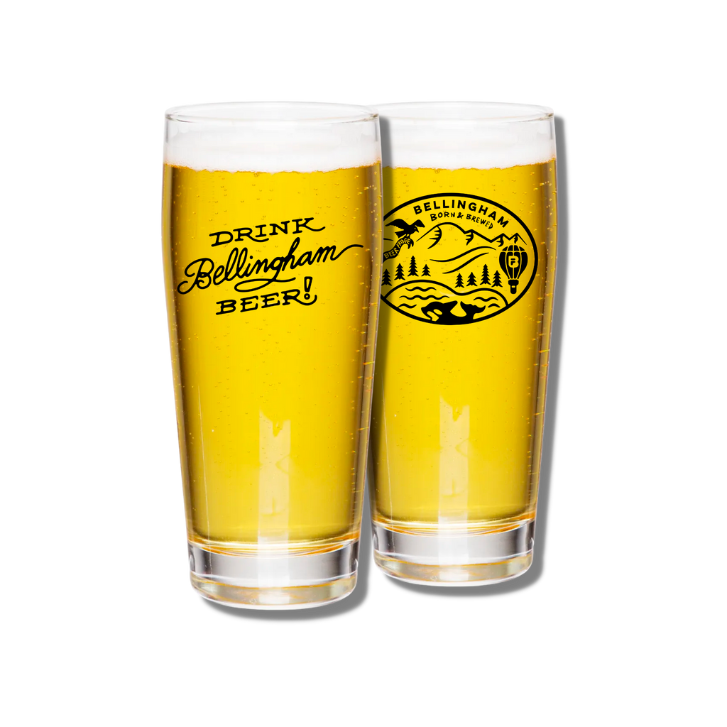 Special Edition Bellingham Born & Brewed Pint Glass