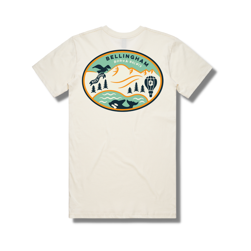 Bellingham Born and Brewed Tee