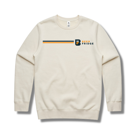 Original Beer Fridge Crispy Cream Crewneck